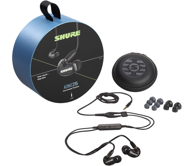 Shure Aonic 215 UNI czarne - 637519 - zdjęcie 2